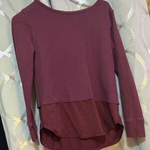 Avia Plum Long Sleeve Top